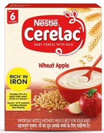 Cerelac Wheat Apple 6-12 months