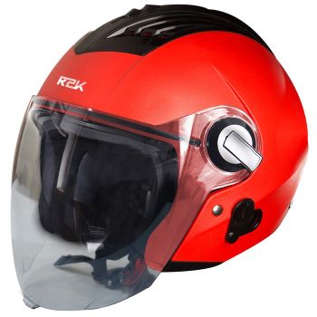 Steelbird SBA-3 R2K Classic Open Face Helmet Red